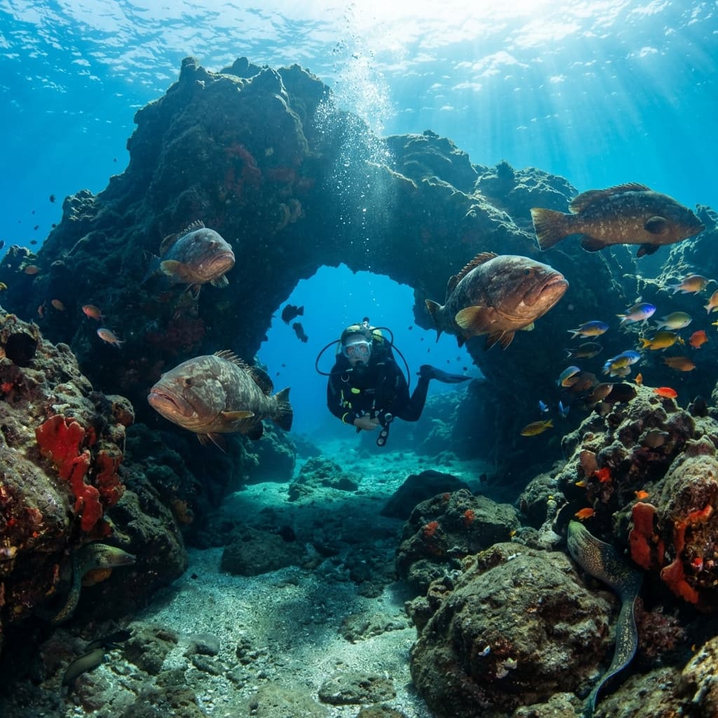 Diving