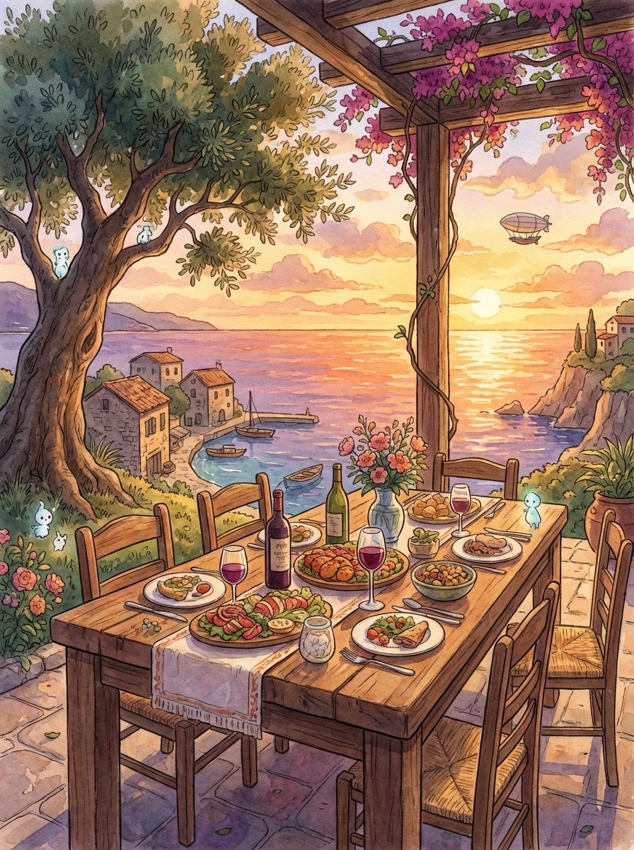Primo Turno al tramonto